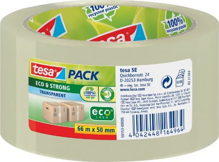 Produktbild: tesapack paketband eco strong 66m x 50mm umweltschonend 3,95 statt 7