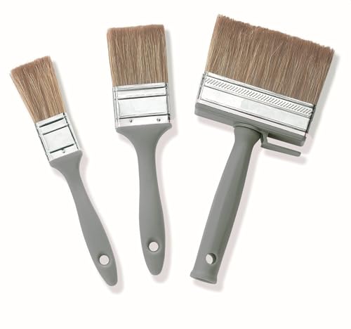 color expert lasurpinselset grau 30 50 100 mm