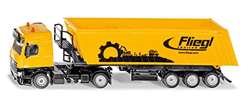 siku 3537 lkw muldenkipper 1:50 metall kunststoff gelb kippbare mulde