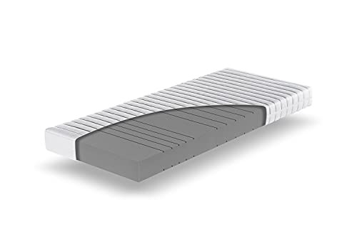 Matratze 140x200 cm (H2) - 7-Zonen Kaltschaum - Hypoallergen, Oeko-TEX Zertifiziert