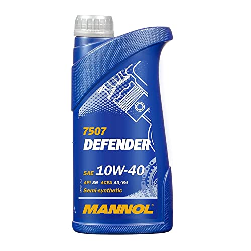 Mannol defender 10W-40 motoröl 1 liter  geeignet für benzin- und dieselmotoren