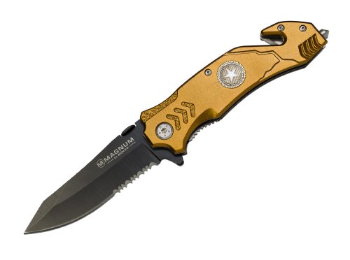 Produktbild: Böker Magnum army rescue taschenmesser mit kräftiger klinge und multifunktionalität