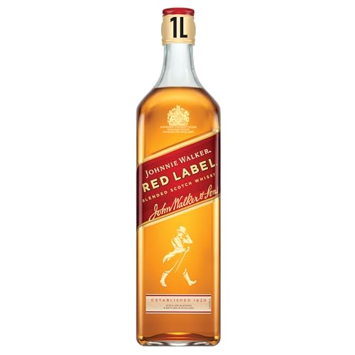 Produktbild: whisky johnnie walker red label 1l flasche