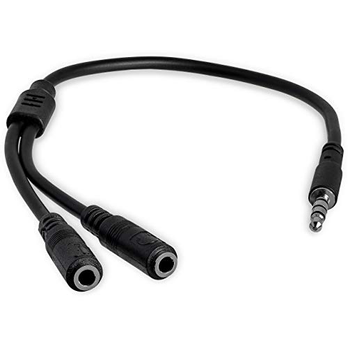 startech.muyhsmff 3,5 mm headset splitter adapter auf 2x 3 pin m/f