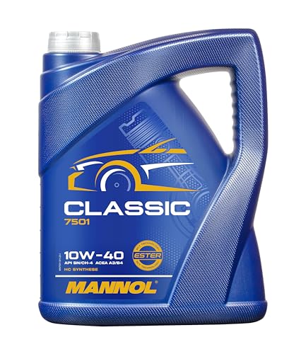 mannol classic 10w-40 motoröl 5 l für benzin- und dieselmotoren