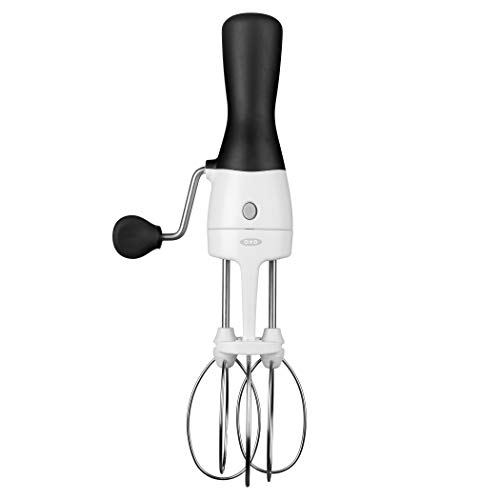 oxo good grips mechanischer handmixer edelstahl, küchenhelfer, handrührgerät