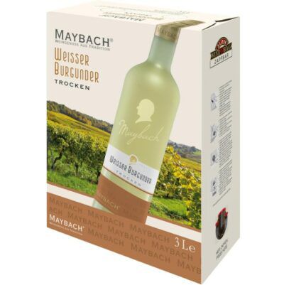 maybach pinot blanc weißer burgunder trocken bag-in-box 3 liter 9,19 euro