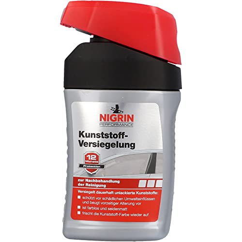 nigrin tiefenversiegelung für unlackierte kunststoffe, 300 ml, dauerhaft versiegelt