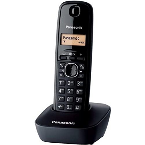 panasonic tg1611 telefon schwarz solo kx-tg1611