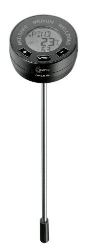 digitales bratenthermometer sunartis mit fleischsorten und garstufen