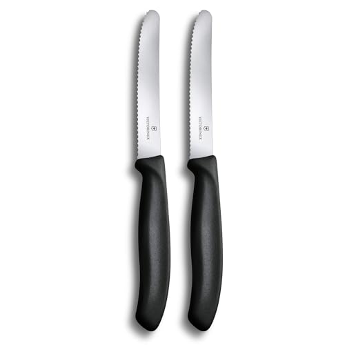 Victorinox swiss classic frühstücksmesser set 2-teilig 11 cm schwarz grün gelb