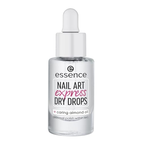 essence cosmetics nagellack schnelltrockner drops, vegan, acetonfrei, 8ml
