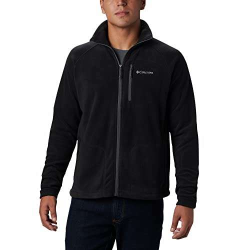 columbia fast trek II fleecejacke herren schwarz vollzipper