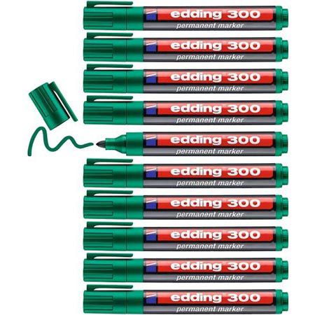 edding 300 permanentmarker grün 10er pack für 4,26 euro statt 8 euro