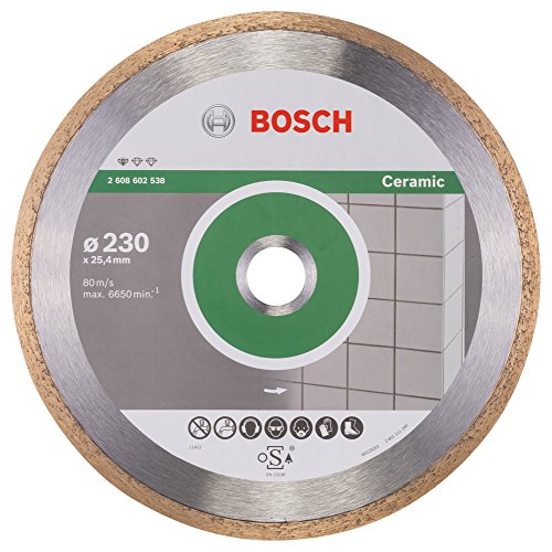 diamanttrennscheibe bosch 230 mm für keramik, fliesen, stein, marmor