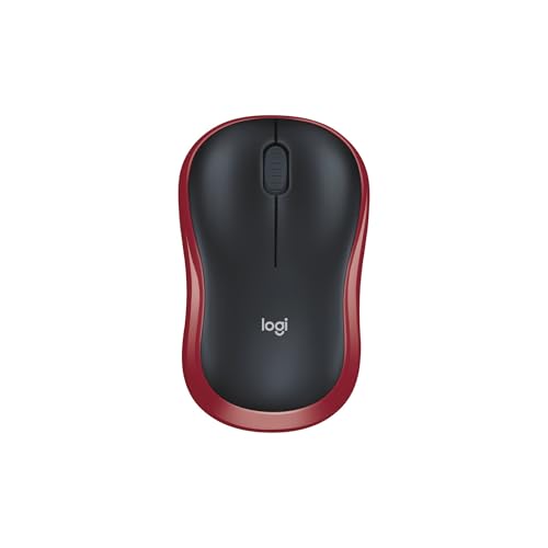 logitech m185 kabellose maus 2,4 ghz mit usb-nano-empfänger 1000 dpi für pc/mac