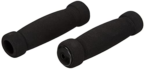 Prophete fahrradgriffe 130 mm soft-griffe schwarz mit lenkerstopfen