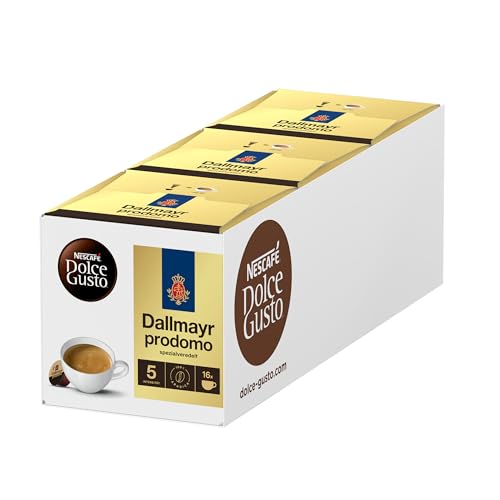 Produktbild: nescaf dolce gusto dallmayr prodomo kaffee kapseln 3er pack 48 kapseln
