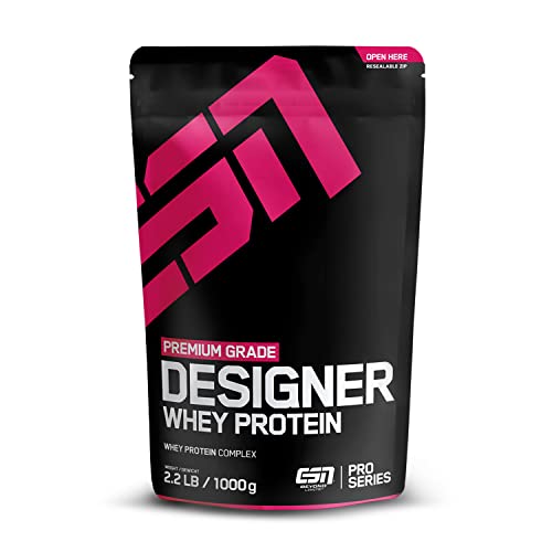 esn whey protein pulver 1 kg vanille 23 g protein für muskelaufbau und -erhalt