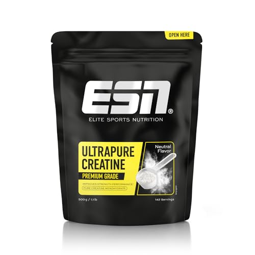 ultrapure creatine monohydrate 500 g von esn, mikrofein, höchste qualität, made in germany