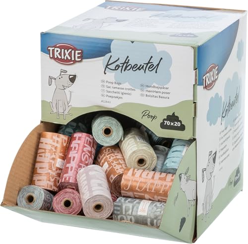 hundekotbeutel 70 rollen im spender von trixie, 20 beutel pro rolle, 22843