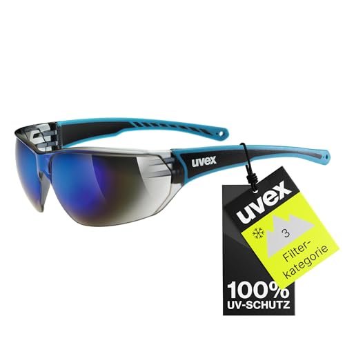 uvex sportstyle 204 sportbrille unisex 100% uv-schutz druckfreier sitz perfekt halt