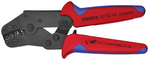 KNIPEX crimpzange nicht isolierte offene steckverbinder 200 mm