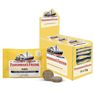 Produktbild: fishermans friend anis 24x für 23, von 34 preisnachlass