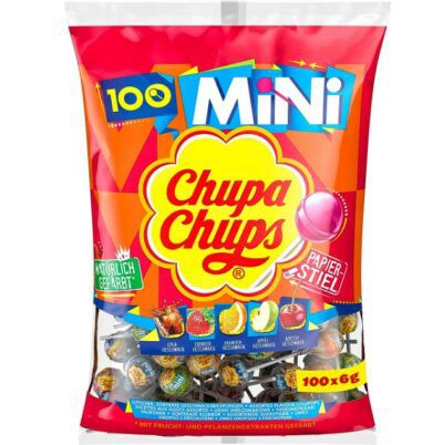 chupa chups mini classic 100 Stück für 6,80 Euro statt 12 Euro