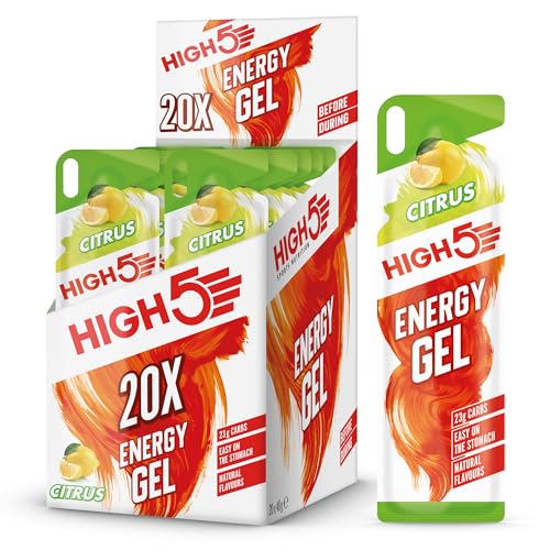 High5 Energy Gel Zitrus-Geschmack, 20 Portionen  40g