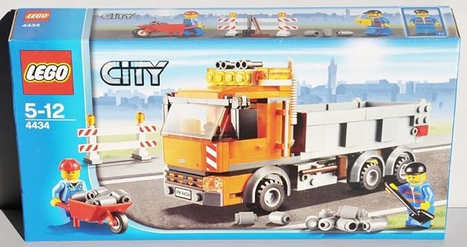 LEGO City 4434 Kipplaster Baufahrzeug mit Kippmechanismus