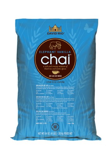 david rio chai elephant vanille nachfüllbeutel 1814 g aus san francisco