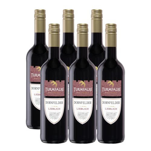 dornfelder lieblich turmfalke 6 x 0,75l rotwein günstig kaufen
