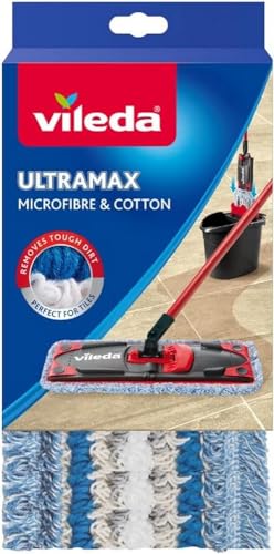 vileda ersatzbezug bodenwischer weiß blau grau 0,12 kg