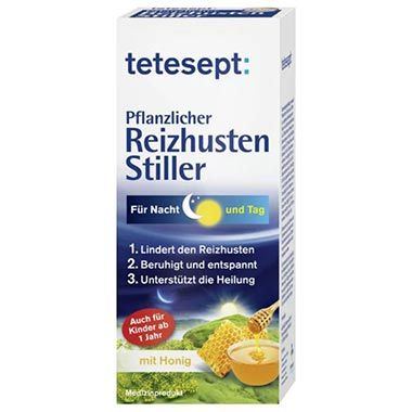 tetesept Hustenstiller pflanzlich mit Honig & Isländisch Moos, ab 3,22