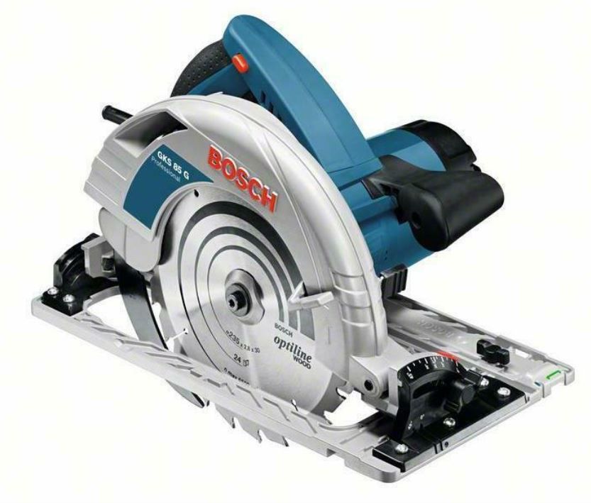 bosch gks 85 g handkreissäge mit 235mm sägeblatt für 235,39