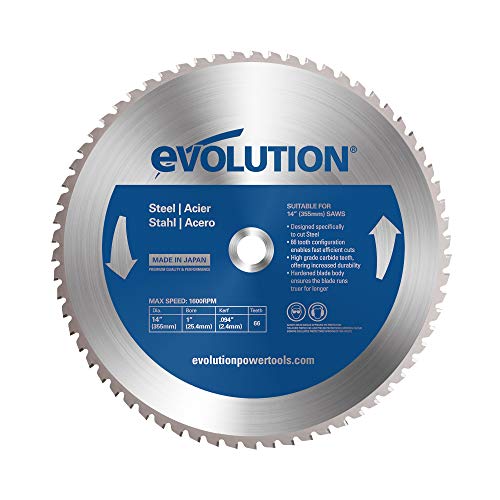 sägeblatt für metall und stahl 66TBLADE von evolution power tools