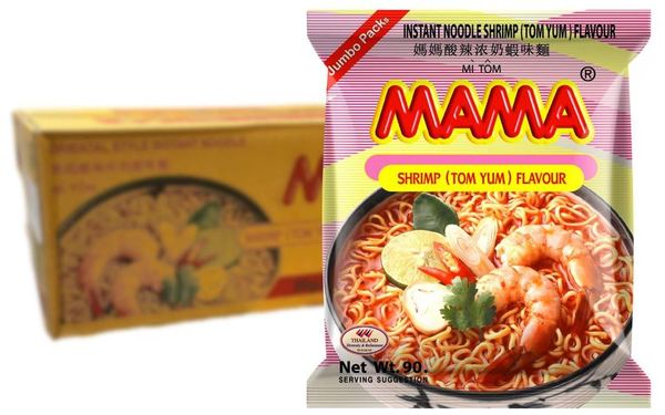 MAMA Instant Nudeln Garnelen 20x 9,68 (statt 20)