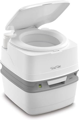 Produktbild: Thetford Porta Potti 365 tragbares Toiletten-Modell, weiß, 414 x 383 x 427 mm