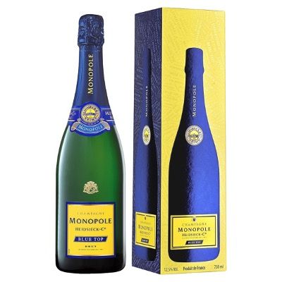 Champagne Monopole Heidsieck Blue Top Brut 24,69 (statt 35)