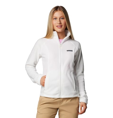 Columbia Damen Fleecejacke Benton Springs, durchgehender Reißverschluss, warm und bequem für Freizeit und Outdoor