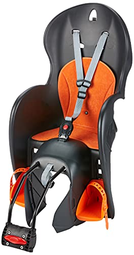 Prophete kinderrücksitz fürs fahrrad grau orange, größe 5
