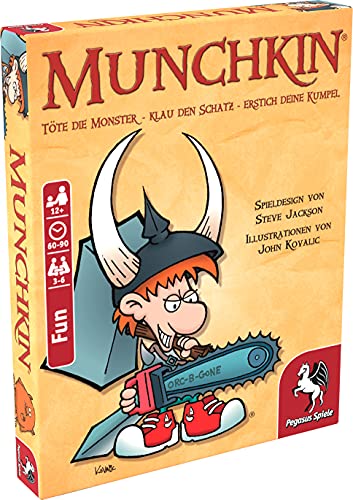 munchkin kartenspiel deutsch, pegasus, 12,79  inkl. versand, amazon prime