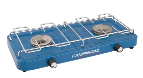 Produktbild: Campingaz Base Camp gaskocher 2 flammig, outdoor campingkocher 3.200 watt, blau
