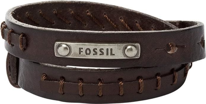 fossil lederarmband vintage casual, jetzt 32,81 statt 37