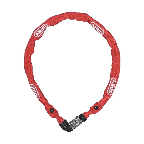 Produktbild: abus kettenschloss 1200 web 3-stelliges zahlenkombinationsschloss 60 cm rot