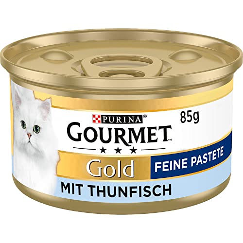 thunfisch katzenfutter nass purina gourmet gold feine pastete 12er pack 85g
