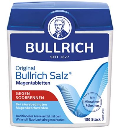 bullrich salz magentabletten 180er pack gegen sodbrennen 3,43 euro statt 7 euro