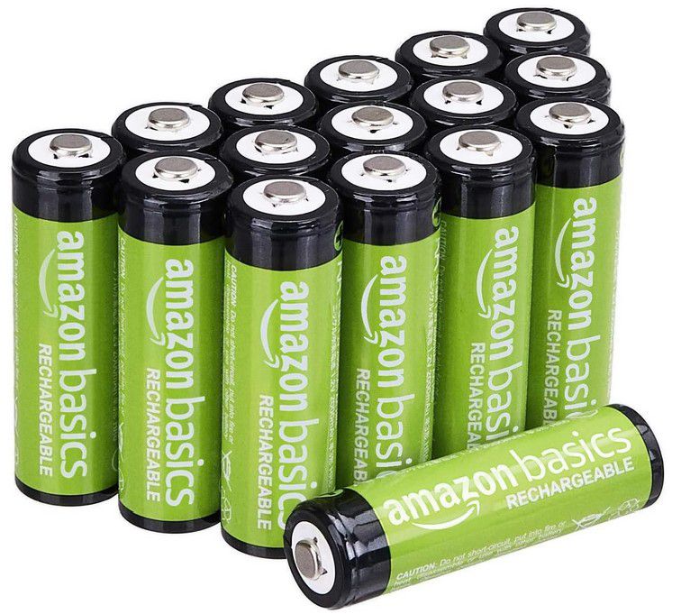 16er Pack Amazon Basics AA-Akkus 2000mAh, 0,78 pro Akku
