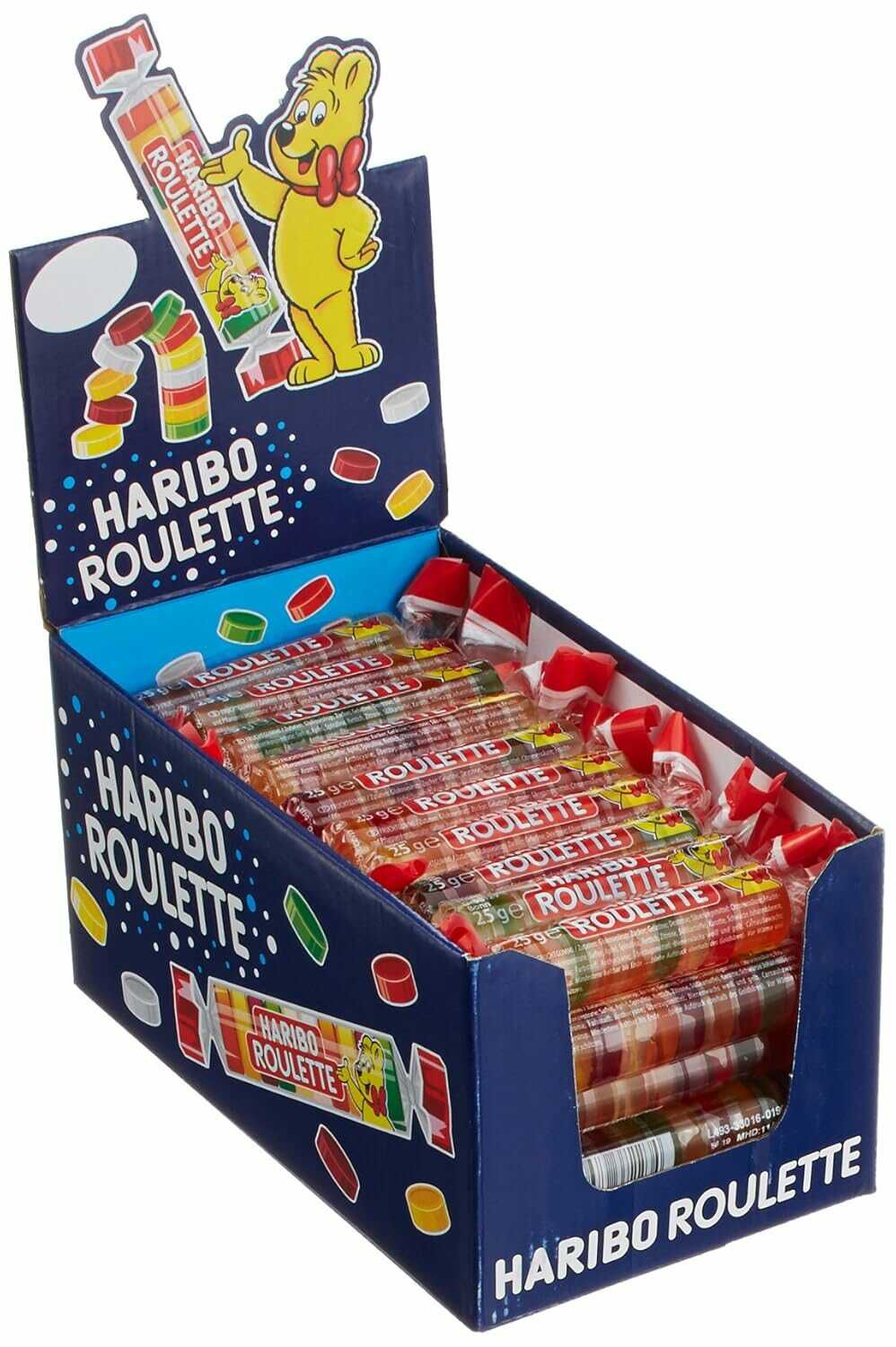 haribo roulette 50 rollen 1,25 kg sparabo prime